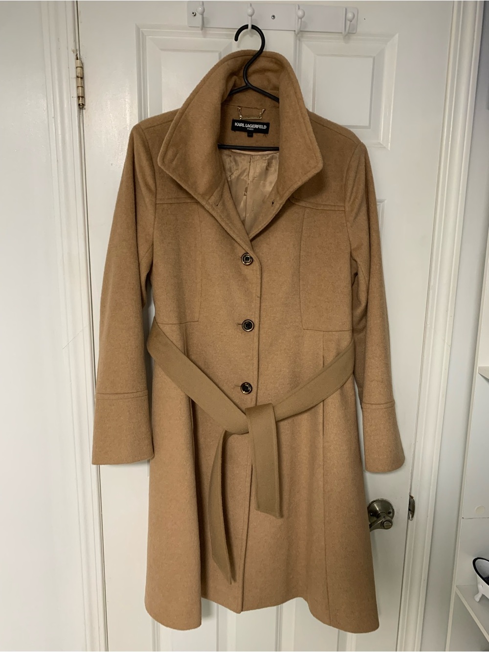 Karl Lagerfeld - Wool Coat - Like New - 53% Wool